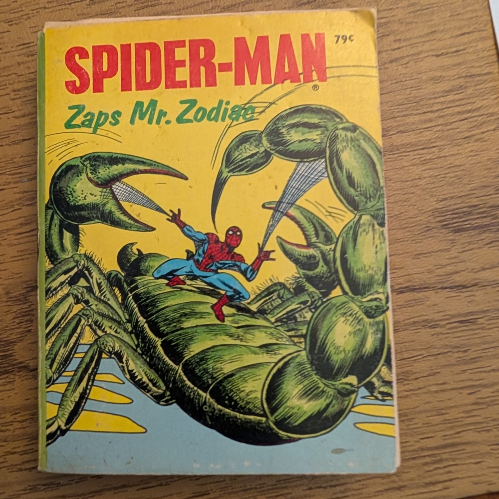 Spider-Man Zaps Mr. Zodiac Comic Book